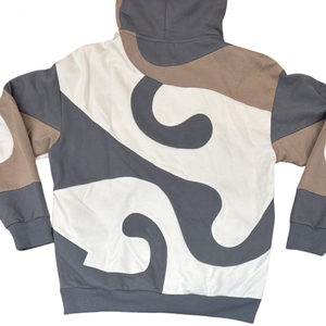 Sudadera con capucha Glory Custom Color Block con cremallera para hombre, mezcla de algodón y forro polar, estilo urbano, venta al por mayor, OEM - Product Image 6