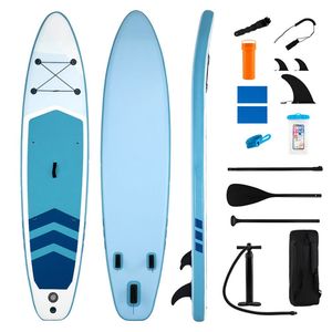Tabla de Paddle Surf Inflable de 11 Pies de Ancho con Mochila, Tecnología Drop Stitch, para Todos los Niveles - Product Image 1