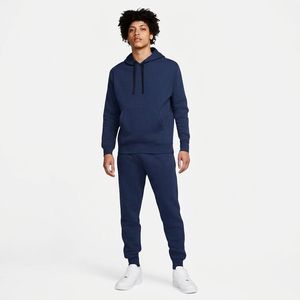 Conjunto Deportivo Informal para Hombre, Sudadera con Capucha Acolchada de Terciopelo Ligero, Pantalones Cortos, Color Sólido, Poliéster/Algodón - Product Image 2