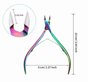 ที่ตัดเล็บมือแบบมืออาชีพ กันน้ำ ทำจากสแตนเลสอย่างดี ใช้พลังงานจากแบตเตอรี่ ปากกว้าง สำหรับอุปกรณ์ทำเล็บ - Product Image 6