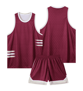 Conjunto de Uniformes de Baloncesto Personalizados para Niños y Jóvenes – Camisetas de Malla de Poliéster de Secado Rápido |   Ropa Deportiva al por Mayor para Equipos - Product Image 2