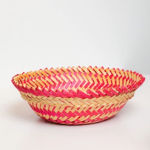 Natural <b>bamboo</b> empty gift <b>baskets</b> hand weaving containers dried nuts & fruits storage <b>basket</b> - Product Image 3
