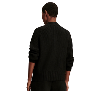 Veste en tricot zippée pour femme, texture côtelée douce, manches longues, col montant, vêtement d'extérieur léger et décontracté pour un usage quotidien - Product Image 4