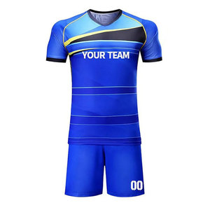 Very Reasonable Price Soccer Uniform Sports Wear 100 % Polyester Best Quality Men Soccer Uniform for Sale Trending Supplier - Product Image 3