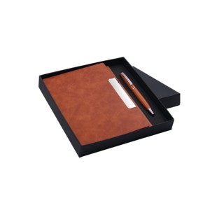 Juego de Regalo Premium de Cuaderno y Bolígrafo, Regalos Corporativos, Papelería de Oficina, Juego de Diario para Empleados, Clientes, Maestros, Estudiantes, Caja de Regalo - Product Image 1