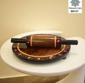 Solid Wood <b>Rolling</b> <b>Pin</b> Professional Baking Tool for Dough Pastry Fondant Cookie Pizza Bread Making Equipment Supply - Product Image 5