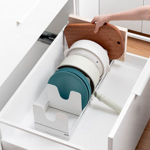 Étagère de rangement murale double niveau multifonction en fer durable pour cuisine, support organisateur en métal robuste, vente en gros directe usine - Product Image 4