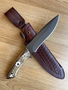 Cuchillo Multiusos SHARP POINT TRADES con Hoja de Acero, Mango de Madera, Grosor de 0.5 mm, Longitud Total de 6.7 Pulgadas, Garantía de 3 Años - Product Image 1