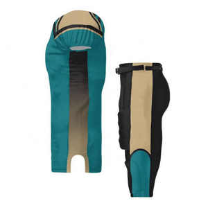 Tenues de football américain pour adultes, ensemble complet, logo personnalisé, impression numérique, 100% polyester, respirant, anti-transpiration, manches courtes - Product Image 3