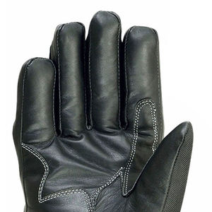 Gants de moto en cuir robustes personnalisables avec logo, antidérapants, respirants et confortables pour la conduite sportive, service OEM - Product Image 5