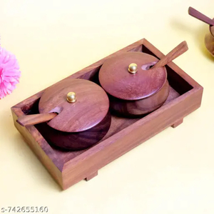 Affordable Wooden Food <b>Storage</b> Box With Tray <b>Containers</b> With Airtight Lids For Kitchen Food Preservation <b>Stackable</b> <b>Storage</b> Box - Product Image 4