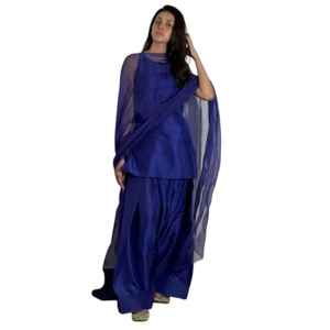 Diseño Único, Alta Calidad, Transpirable, Ecológico, Estilo Vintage, Farshi Salwar Kameez Pakistaní para Bodas - Product Image 1