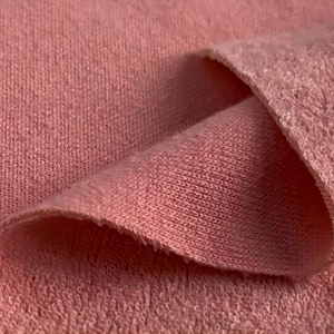 Tela de rizo gruesa para ropa de invierno, tela de rizo ligera para sudaderas de verano, material sólido - Product Image 1