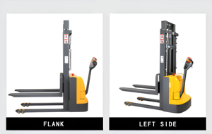 Gran oferta, nuevo apilador eléctrico pequeño de 1,5 toneladas, 2M, 3m, 4,5 m, transpaleta alimentada por batería, Mini carretilla elevadora completamente eléctrica - Product Image 5