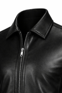 Veste en cuir véritable pour homme, légère, durable, confortable, de qualité supérieure, vêtement de motard en cuir personnalisé - Product Image 5