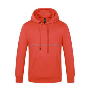 Sweat-shirt vierge, vêtements de travail, impression de logo, vêtements à capuche, pull, manteau d'automne, coton biologique, polyester - Product Image 3