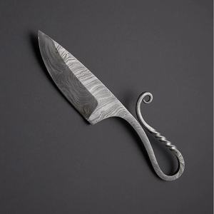 Cuchillo de Cocina Jexmoo Hecho a Mano, Estilo Medieval, Acero de Damasco Forjado, Hoja Multifuncional, Regalo para Chef - Product Image 2