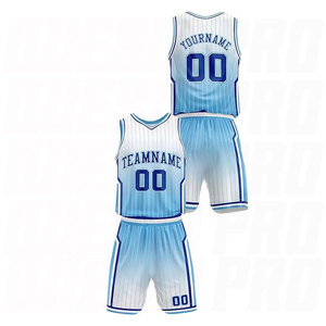 Uniforme de Baloncesto para Equipo, 100% Poliéster, Uniforme de Baloncesto Personalizado para Hombre, Camisetas y Pantalones Cortos, Ropa Deportiva de Alta Calidad - Product Image 3