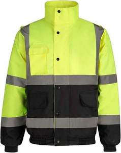 Blouson de travail d'hiver pour homme, personnalisé, à capuche, robuste, style vintage, avec logo, pour ingénierie et sécurité, avec éléments réfléchissants - Product Image 4