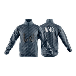 Custom Men's Spring Coated Waterproof Windbreaker Fashion Jacket Zipper Pattern Eco Friendly Breathable Quick Dry Lightweight - Product Image 3