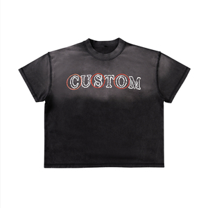 Men Long Sleeve Turtleneck Knitted Shirt 100% Cotton Anti-Wrinkle Silk Screen Printed Solid Color Regular Fit Formal Front Black - Product Image 2