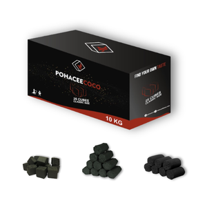 EMBALLAGE PERSONNALISÉ GRATUIT Charbon de bois pour narguilé Marque privée Charbon pour shisha Exportation de charbon de bois Cube Hexagonal dans le monde - Product Image 1