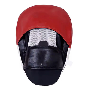 Mitaines de boxe incurvées en cuir de haute qualité pour le kickboxing, le Muay Thai et l'entraînement au coup de poing 2026 - Product Image 2