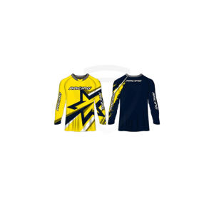 Jersey de Motocross Personalizado con Diseño Impreso, Transpirable, Resistente al Viento, Cómodo, Anti-UV, de Secado Rápido, % Poliéster, Ropa Deportiva Unisex - Product Image 1