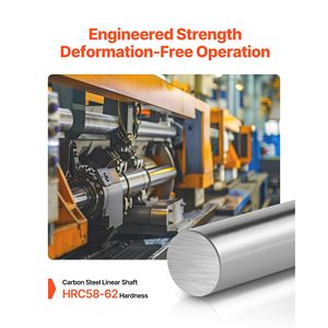 2 Pezzi Asta Lineare in Acciaio al Carbonio SFC25 25mm X 1000mm (0.98\" X 39.4\") Antiruggine Alta Precisione per Robot Lineari - Product Image 6