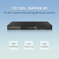 Commutateur réseau géré L2+ 16 ports Gigabit G S5136S-16FP4X-EI S5136S-16T4X-EI-Q avec 4 ports SFP+ 10G Uplink, compatible PoE et non-PoE
