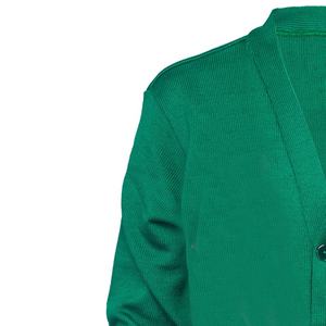 Pull vert polyvalent avec des matériaux de haute qualité Pulls de fraternité universitaire et collégial pour femmes Cardigans - Product Image 3