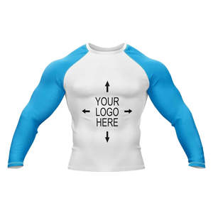 Vente en gros de rashguard de Jiu Jitsu Bjj personnalisé avec logo imprimé en 3D pour hommes, t-shirt de compression respirant Spiderman UPF50+ à manches courtes - Product Image 1