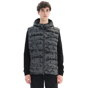 Nuevo Chaleco Acolchado Casual Personalizado, Resistente al Agua, para Invierno y Actividades al Aire Libre, con Cierre, Sin Mangas, Chaqueta Cálida, Tela Personalizada - Product Image 6