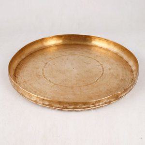 Juego de Platos de Cobre Hechos a Mano, Plato de Servir Tradicional Indio, Vajilla de Cobre Hecha a Mano para el Hogar y Restaurantes - Product Image 1