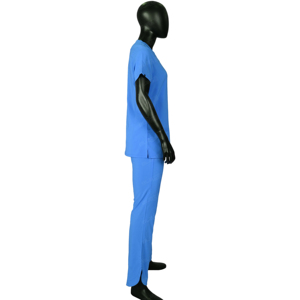 Tenues médicales pour hommes, ensembles de blouses d'infirmière extensibles à manches courtes, vêtements de sécurité à séchage rapide, uniformes médicaux pour clinique, laboratoire et médecins - Product Image 5