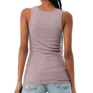 Débardeurs Sportifs Personnalisés pour Femmes en Spandex, Tissu Respirant, Imprimé par Décharge, Service OEM, Hauts d'Été - Product Image 3