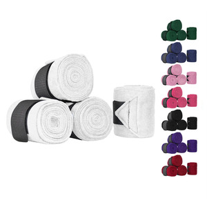 Vendas para caballos diseñadas para protección de las patas, soporte, comodidad, recuperación y uso diario estable. Vendas para equitación y polo. - Product Image 1
