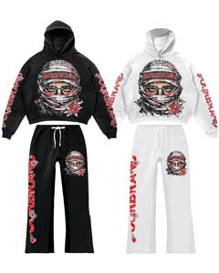 Conjunto Deportivo de Algodón Plisado con Efecto Deslavado al Sol para Hombre, Diseño Personalizado, Estilo Vintage, de TRIOTAKE INDUSTRY - Product Image 6