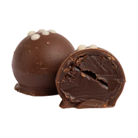 Truffes au chocolat artisanales légendaires personnalisées, multi-saveurs, avec confiture et noix, pour cadeau