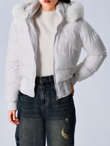 Chaqueta Acolchada de Manga Larga para Hombre, de Alta Calidad, 220g, Poliéster/Algodón, Ropa de Invierno, Ajuste Cómodo, con Cierre - Product Image 4