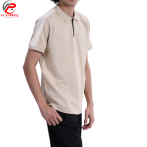 เสื้อโปโลแขนสั้นพรีเมียมสำหรับผู้ชาย ผ้าฝ้ายลำลอง คุณภาพสูง พร้อมโลโก้แบบกำหนดเอง - Product Image 3