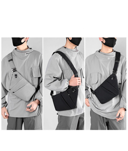 Bolso bandolera para hombre, bolso de cintura para mujer, bolso bandolera informal, bolso bandolera de viaje, bolso bandolera de moda para hombre - Product Image 3