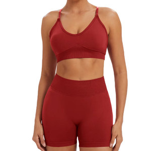Running Sports Bra Sexy Breathable Fitness Sports Bra Lightweight Seamless Backless Yoga Sports Bra - Product Image 1