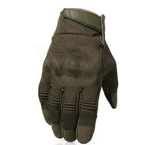 ถุงมือมอเตอร์ไซค์แบบเต็มนิ้ว ราคาถูก น้ำหนักเบา ผลิตในปากีสถาน ระบายอากาศได้ดี ขายดี - Product Image 2