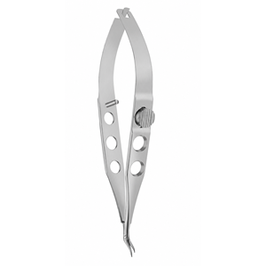 Ciseaux de précision Troutman Katzin pour greffe de cornée, instrument microchirurgical ophtalmique en acier inoxydable pour chirurgie oculaire - Product Image 1