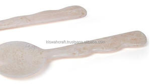 Juego de Servidores de Ensalada de Resina con Diseño Artesanal, Ecológico y Apto para Lavavajillas, Estilo Americano para Cocina y Comedor - Product Image 6