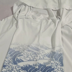 Hoodie de pêche imperméable personnalisé, lavable facilement, service OEM, meilleure qualité, léger, respirant, UPF 50, 100% polyester, long - Product Image 2