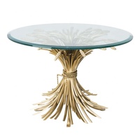 Table basse moderne en acier inoxydable avec plateau en verre, finition nickelée, mobilier de salon, best-seller, qualité supérieure, personnalisable