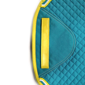 Almohadilla para Silla de Montar a Caballo con Forro Polar, Transpirable, Acolchada, para Salto, Personalizada, OEM, Venta al Por Mayor de Fábrica en Pakistán - Product Image 2