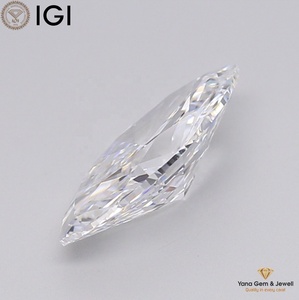 Diamant de laboratoire CVD de 2,50 carats, pureté VVS1, couleur D, taille marquise, avec certificat IGI, pour bijoux personnalisés, serti dans un éclat sublime - Product Image 5